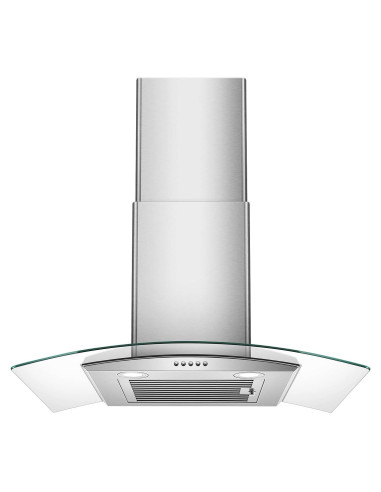 Campana Extractora de 76 cm Tieasy con Ducto y Filtro Baffle