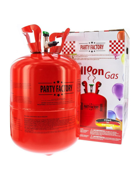 Tanque de Helio Party Factory 14.1 pies para 50 Globos