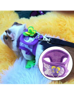 Chaleco Arnés para Mascotas HURRISE S 18-20cm con Correa 2