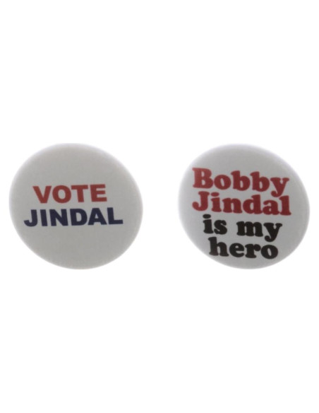 Set de 2 Botones de Pinback Jindal 3.18 cm Alta Calidad