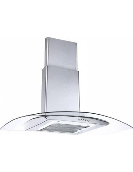 Campana Extractora de 76 cm Tieasy con Ducto y Filtro Baffle