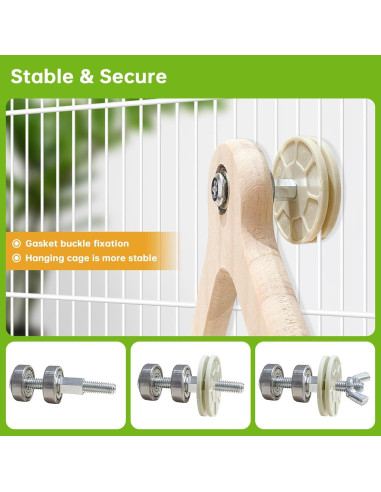 Juguete Colgante para Aves XINGLE - Parque Infantil 22.8x17.8cm