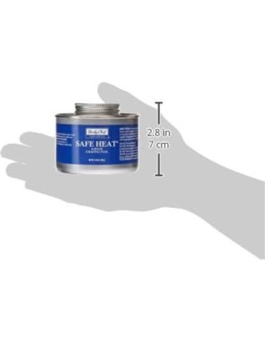 Combustible para bandejas de horno Daily Chef Safe Heat 12 latas