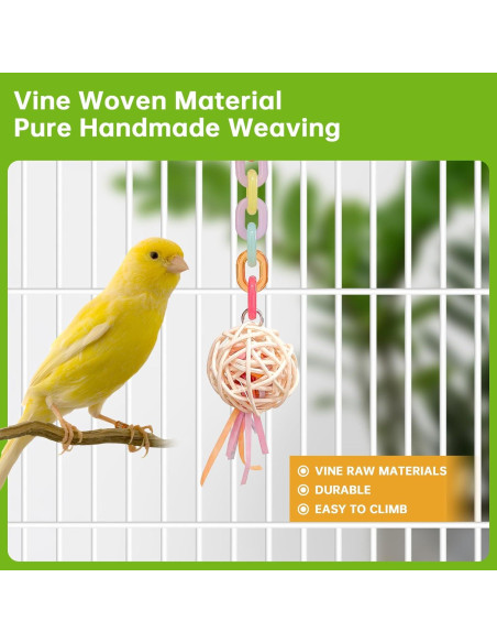 Juguete Colgante para Aves XINGLE - Parque Infantil 22.8x17.8cm