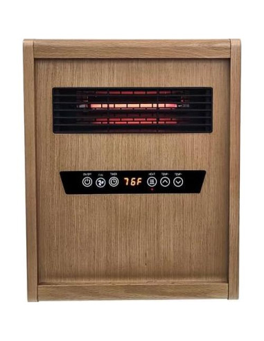 Calentador de espacio portátil Modern Ember 1500W con control remoto