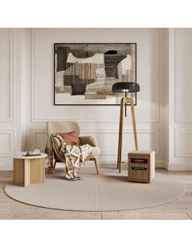 Calentador de espacio portátil Modern Ember 1500W con control remoto