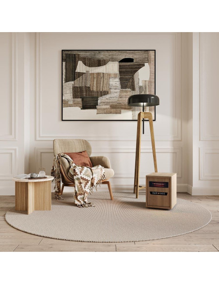Calentador de espacio portátil Modern Ember 1500W con control remoto