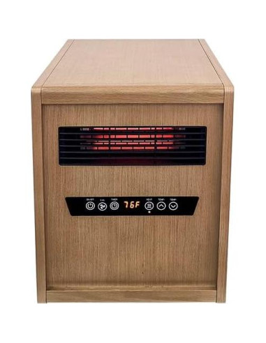 Calentador de espacio portátil Modern Ember 1500W con control remoto