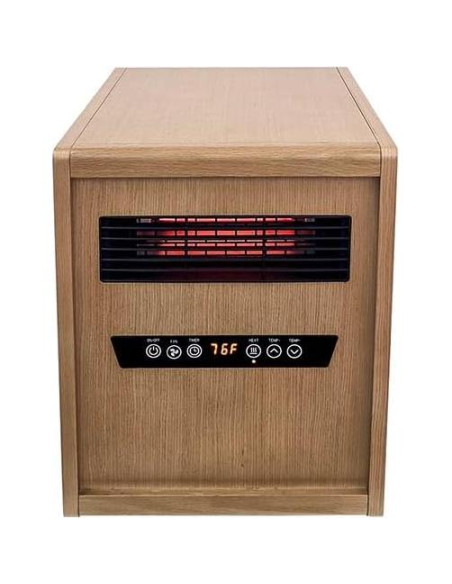 Calentador de espacio portátil Modern Ember 1500W con control remoto