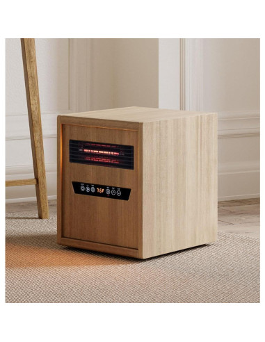 Calentador de espacio portátil Modern Ember 1500W con control remoto