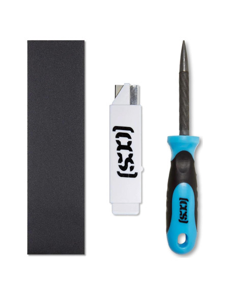 Cinta de agarre negra CCS 9"x33" con herramienta 2-en-1