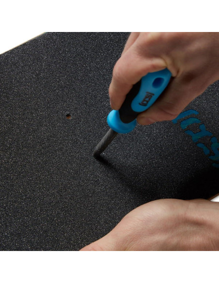 Cinta de agarre negra CCS 9"x33" con herramienta 2-en-1