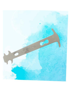 Indicador de Desgaste de Cadena de Bicicleta BESPORTBLE Acero 2