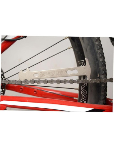 Indicador de Desgaste de Cadena de Bicicleta BESPORTBLE Acero