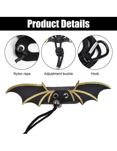 Arnés Ajustable para Lagarto Dragón Barbudo DONGKER - 3 Tamaños