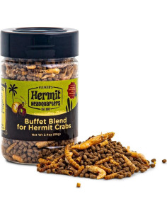 Comida para Cangrejos Ermitaños Fluker's Buffet Blend 68g 2