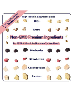 Comida Natural para Cangrejos Ermitaños JADINGSFARM 125 g 2