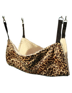 Hamaca para Mascotas WZYuan Leopardo 35x35cm para Gatos