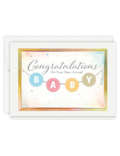 Tarjetas de Felicitación para Bebés The Gallery 5 Unidades