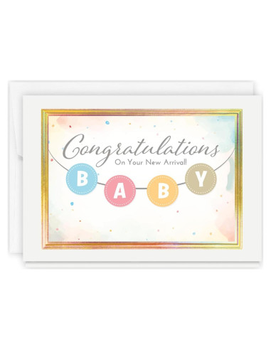 Tarjetas de Felicitación para Bebés The Gallery 5 Unidades