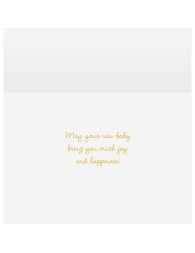 Tarjetas de Felicitación para Bebés The Gallery 5 Unidades