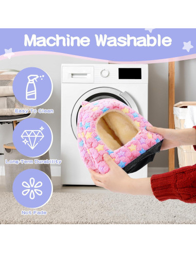 Accesorios para Cobayas MABOZOO - 2 Camas y Túnel Rosa L