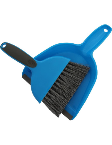 Juego de Limpieza para Jaulas de Mascotas - 2 Recogedores y Cepillos