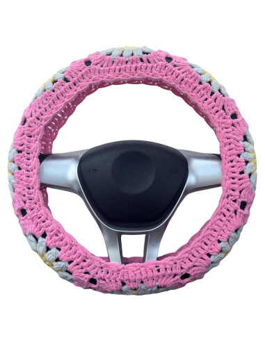 Cubierta de Volante Boho Younger Fay Fay 14-15" Rosa