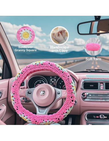 Cubierta de Volante Boho Younger Fay Fay 14-15" Rosa