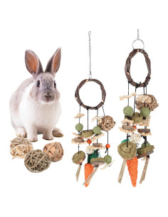 Juguete para roer POPETPOP Conejo - Masticables y coloridos