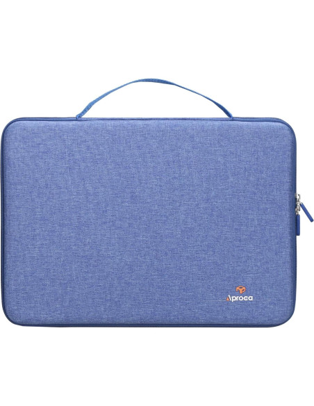 Funda Dura Portátil Aproca Azul para Tableta Luz LED A4