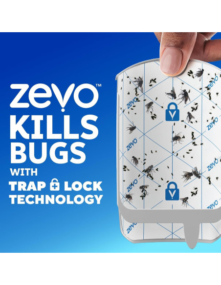 Recarga trampa insectos voladores Zevo - 4 cartuchos