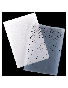 Plantilla de Embossing Kwan Crafts Feliz Navidad 12.5x17.7cm