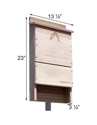 Casa para Murciélagos BestNest 85 Murciélagos 34.3x8.9x58.4cm