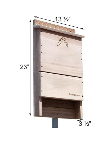 Casa para Murciélagos BestNest 85 Murciélagos 34.3x8.9x58.4cm