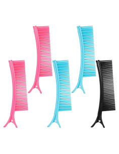 5 Clips de Agarre Multifuncionales Telooco para Cabello