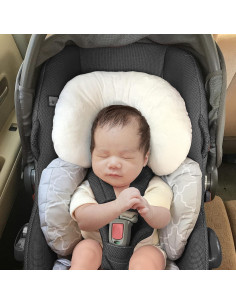 Inserto de Soporte para Cuerpo de Asiento Auto Hudson Baby Gris 2