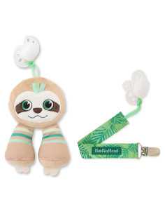 Sujetador de Chupete BooginHead PaciPal Perezoso Verde 0-36 meses