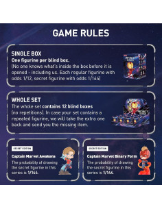 Figuras de Acción POP MART Marvel Infinity Saga - 12 Pcs 2