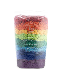 Bucles de Tejido de Algodón Friendly Loom - 48 Piezas Arcoíris