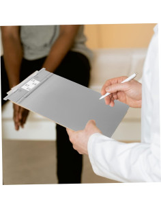 Portapapeles de Enfermería NUOBESTY Gris 33x25cm Multiusos 2