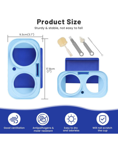 Soporte Secado Botellas Owala Kaitiaki Azul 24/32/40oz