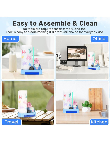 Soporte Secado Botellas Owala Kaitiaki Azul 24/32/40oz