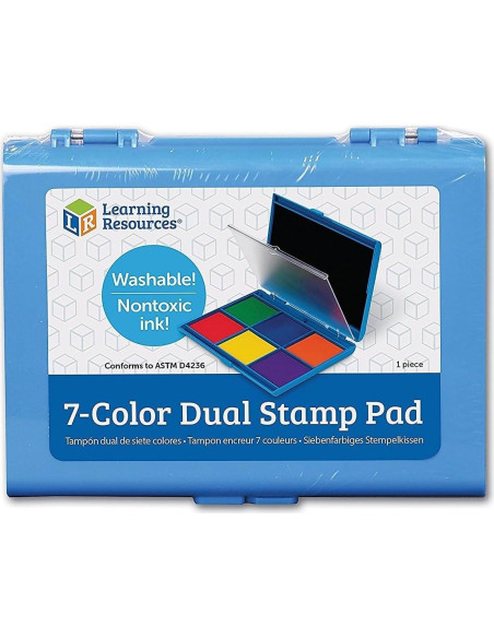 Almohadilla de Sello de Tinta Lavable Learning Resources 16.5x12.7cm