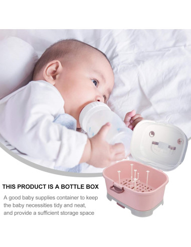 Organizador de Gabinete de Cocina Toyvian Estante Secado Botellas