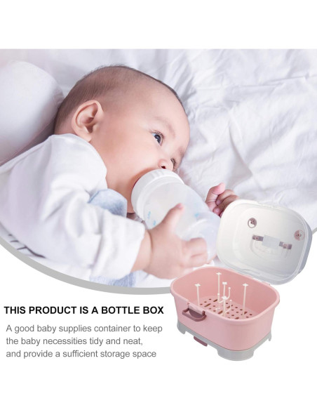 Organizador de Gabinete de Cocina Toyvian Estante Secado Botellas