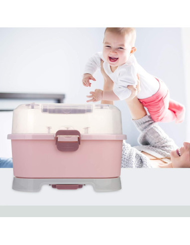 Organizador de Gabinete de Cocina Toyvian Estante Secado Botellas