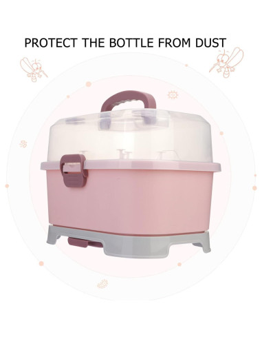 Organizador de Gabinete de Cocina Toyvian Estante Secado Botellas