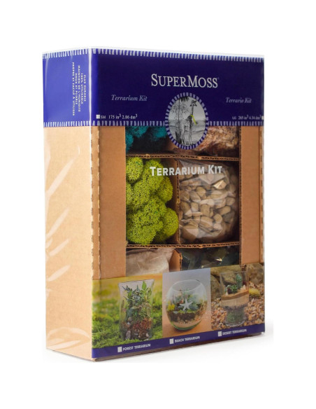 Kit de Terrario de Playa DIY SuperMoss 90420 - 227 g