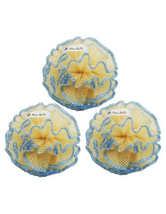 Esponja de Baño Exfoliante Bleu Bath - 3 Piezas 13.97 cm